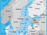 Estonia In Europe Map Map Of Baltic Sea Baltic Sea Map Location World Seas