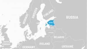 Estonia In Europe Map What Continent is Estonia In Worldatlas Com