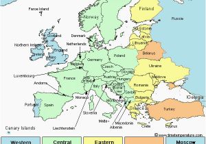 Estonia On Europe Map Estonia Time Zone Map