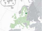 Estonia On Europe Map Estonia Wikipedia