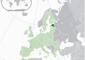 Estonia On Europe Map Estonia Wikipedia