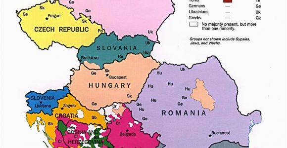 Ethnic Map Of Europe Ethnic Groups In Eastern Europe 1012 A 1326 Mapporn