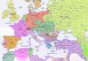 Ethnographic Map Of Europe Historical Map Of Europe In 1900 Genealogy Map