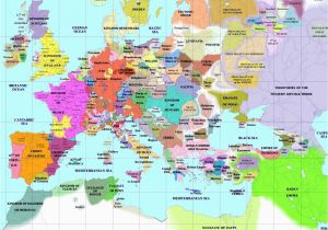 Europe 1300 Map 36 Intelligible Blank Map Of Europe and Mediterranean