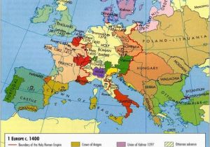 Europe 1300 Map Europe In the Middle Ages the Middle Ages Historical