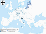 Europe 1300 Map Extent Of the Teutonic order In 1300 Maps Map