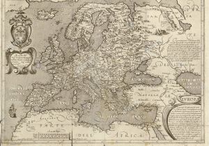 Europe 15th Century Map Historical Map Europe Stock Photos Historical Map Europe