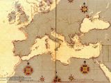 Europe 16th Century Map 16th Century Ottoman Map Of Europe On A Modern Map Of Europe