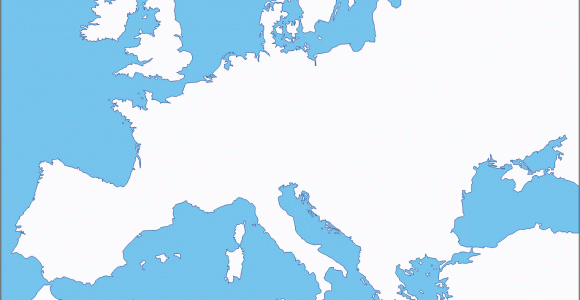 Europe 1914 Map Quiz 36 Intelligible Blank Map Of Europe and Mediterranean