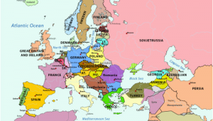 Europe 1915 Map Europe In 1920 the Power Of Maps Map Historical Maps