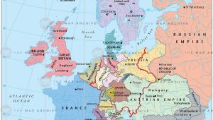 Europe after the Congress Of Vienna 1815 Map Europe In 1815 after the Congress Of Vienna