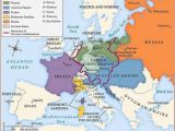 Europe after the First World War Map Betweenthewoodsandthewater Map Of Europe after the Congress