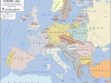 Europe after the First World War Map Consequences Of World War I