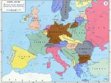 Europe after the First World War Map Pre World War Ii Here are the Boundaries as A Result Of