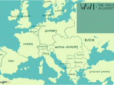 Europe after the First World War Map the Major Alliances Of World War I