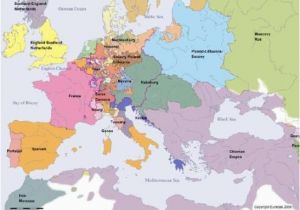Europe after the Peace Of Westphalia 1648 Map Map Of Europe 1700 the World Historical Maps Map Ap