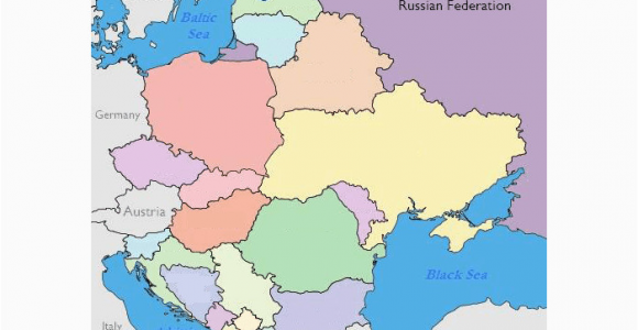 Europe and Russia Map Quiz 17 Actual Eastern Europe and Russia Map