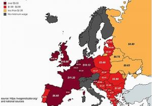 Europe and Russia Mapping Lab List Of European Countries by Minimum Wage Wikipedia