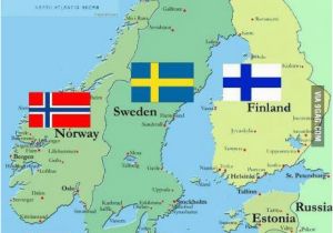 Europe and Scandinavia Map Any Scandinavians Here What S Like there My Dream is to