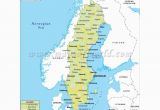 Europe and Scandinavia Map Buy Sweden Road Map Country Maps Sweden Map Country