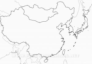 Europe asia Map Outline Blank Map Of East asia Zarzosa Me New On Blank Map Of East