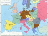 Europe before Ww2 Map 10 Explicit Map Europe 1918 after Ww1