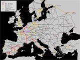 Europe Bullet Train Map Eu Hsr Network Plan Infrastructure Of China Map Diagram