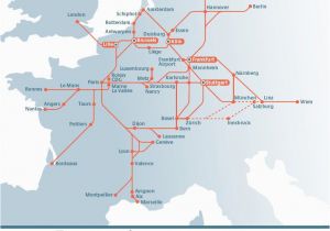 Europe Bullet Train Map Planning Your Trip by Rail In Europe