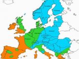 Europe Climate Zones Map 4 European Climate Condition Zones Download Scientific Diagram