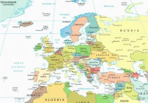 Europe Complete Map 36 Intelligible Blank Map Of Europe and Mediterranean