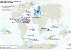 Europe Complete Map Special Member State Territories and the European Union