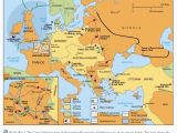 Europe During Ww1 Map This Map Depicts All the Battles Fought In World War 1 the