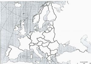 Europe Empty Map 36 Intelligible Blank Map Of Europe and Mediterranean