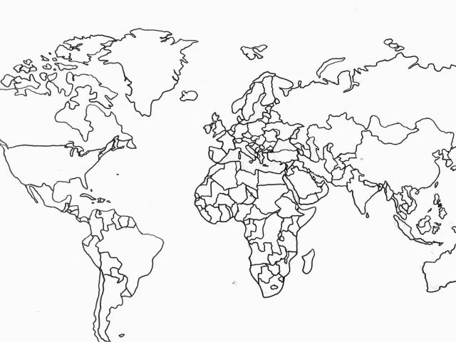 Europe Fill In Map Printable Labeled World Map New Europe Outline ...