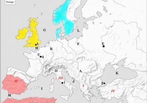 Europe Fill In Map Unlabeled Maps Of Europe Climatejourney org