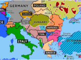 Europe In 1918 Map Europe without Labels Accurate Maps