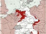 Europe In 1945 Map atlas Of the World Battle Fronts In Semimonthly Phases to