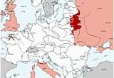 Europe In 1945 Map atlas Of the World Battle Fronts In Semimonthly Phases to