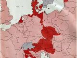 Europe In 1945 Map atlas Of the World Battle Fronts In Semimonthly Phases to