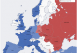 Europe In the Cold War Map Cold War Conservapedia