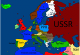 Europe In the Cold War Map Maps for Mappers Historical Maps thefutureofeuropes Wiki