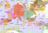 Europe In the Middle Ages Map Medieval Europe 1200 Useful Historical Maps Pinterest at Map