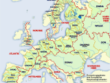 Europe Major Rivers Map List Of Rivers Of Europe Wikipedia