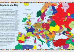 Europe Map 1400 Independence Day What Europe Would Look if Separatist