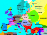 Europe Map 1750 atlas Of European History Wikimedia Commons
