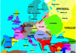 Europe Map 1850 atlas Of European History Wikimedia Commons