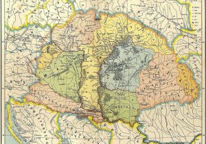 Europe Map 1910 Map Of Central Europe In the 9th Century before Arrival Of