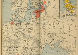 Europe Map 1912 Historical Maps Of Scandinavia
