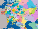 Europe Map 1915 European Governates Of the Russian Empire In 1917 In