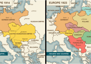 Europe Map 1923 20 Not Vague World Map for 8th Class